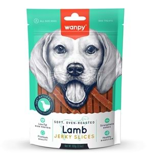 WANPY KUZU ETİ DİLİMLERİ 100 GR KÖPEK ÖDÜLÜ LA-03S