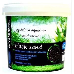 CRYSTALPRO BLACK SAND KOVA 25 KG
