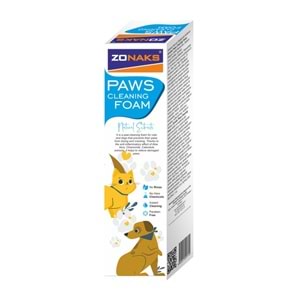 ZONAKS PATİ TEMİZLEME KÖPÜĞÜ 150 ML