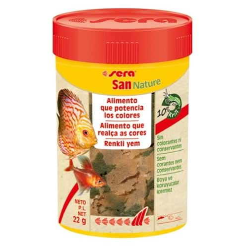 SERA SAN NATURE 100 ML KUTU 22 GR