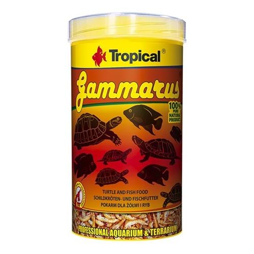 TROPİCAL GAMMARUS 500ML/60G KAPLUMBAĞA YEMİ