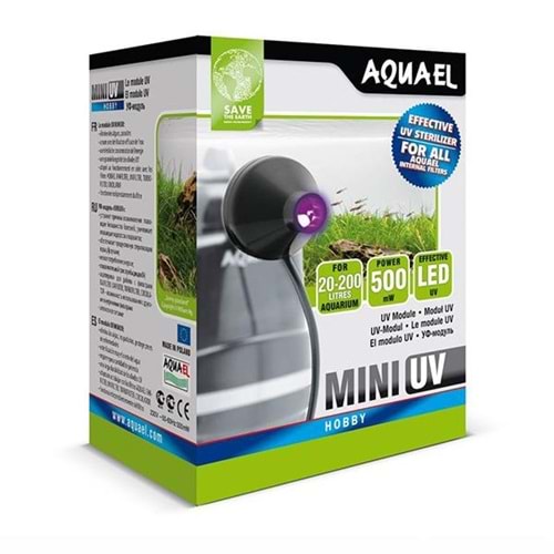 AQUAEL STERİLİZER LAMP MİNİ UV FİLTRE