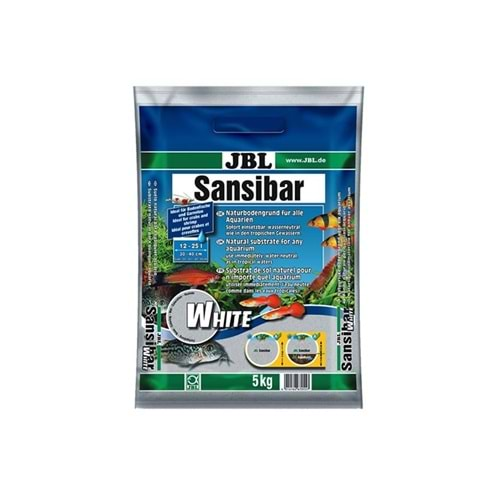 JBL SANSİBAR BEYAZ 0,1-0,4 MM 5 KG KUM