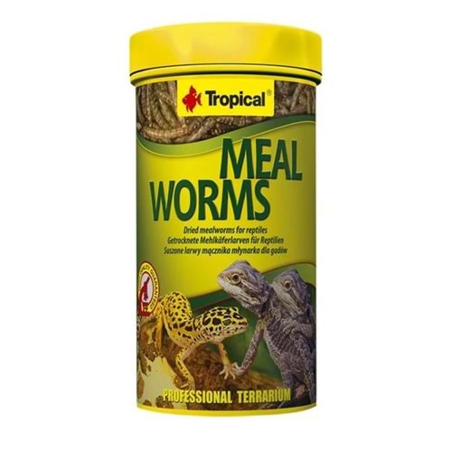 TROPİCAL MEAL WORMS 250ML/30GR