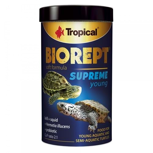 TROPİCAL BİOREPT SUPREME YOUNG 100ML/36GR KAPLUMBAĞA YEMİ