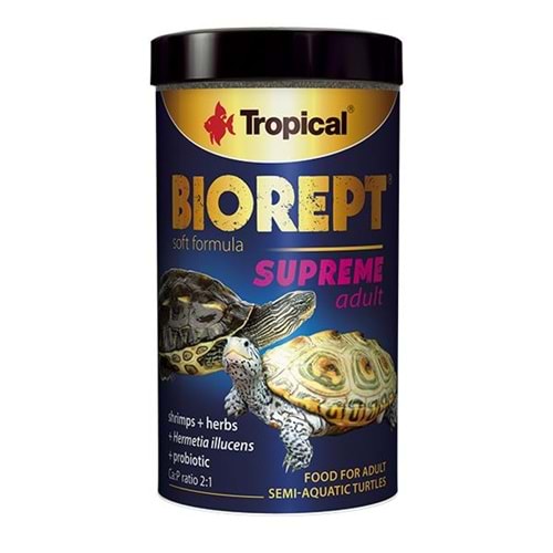 TROPİCAL BİOREPT SUPREME ADULT 250ML/70GR KAPLUMBAĞA YEMİ