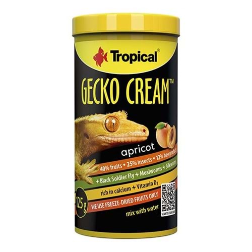 TROPİCAL GECKO CREAM APRICOT (KAYISILI) 100ML/50GR