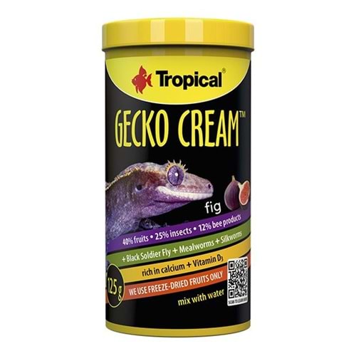 TROPİCAL GECKO CREAM FİG (İNCİRLİ) 100ML/50GR