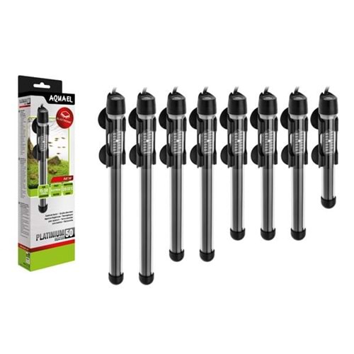 AQUAEL GLASS HEATER PLATİNİUM HEATER 50W AKVARYUM ISITICISI