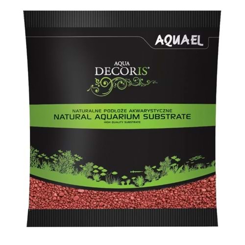 AQUAEL GRAVEL DECORİS KIRMIZI KUM 1KG