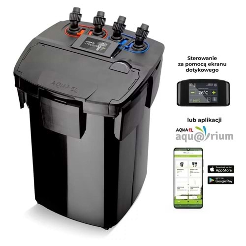 AQUAEL HYPERMAX LİNK WİFİ ISITICILI DIŞ FİLTRE