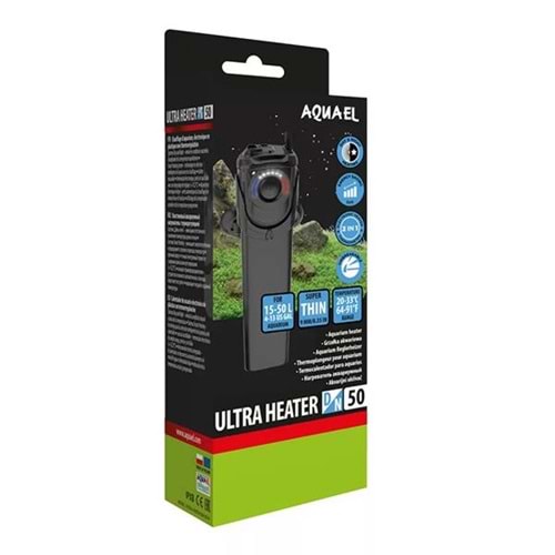 AQUAEL ULTRA HEATER D&N 50W PLASTİK AKVARYUM AKVARYUM ISITICISI
