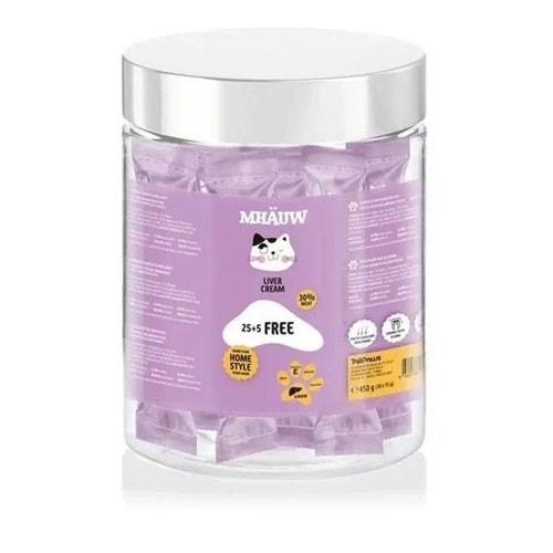 MHAUW LİVER KREMA ÖDÜL 30x15 GR (KAVANOZ)