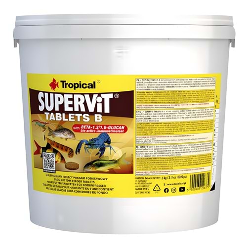 TROPİCAL SUPERVİT TABLETS B 2KG