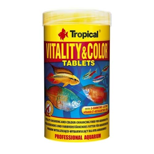 TROPİCAL VİTALİTY&COLOR TABLETS A 250ML/150GR