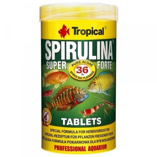 TROPİCAL SUPER SPİRULİNA FORTE TABLET 250ML/150GR