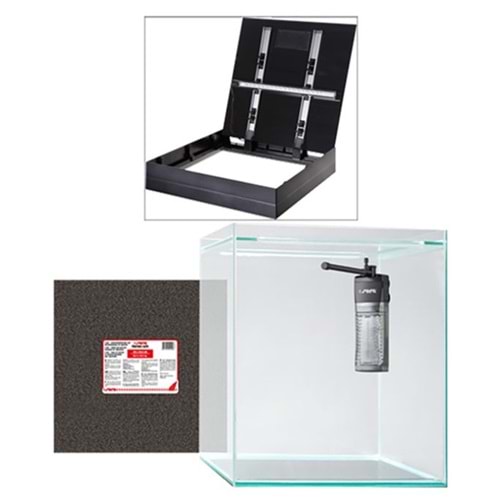 SERA SCAPER CUBE AKVARYUM SETİ 40X40X50H 80LT