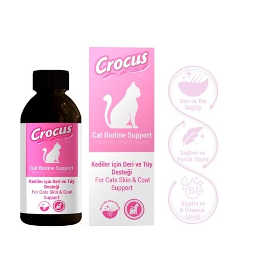 CROCUS KEDİ TÜY SAĞLIĞI DAMLASI 100 ML