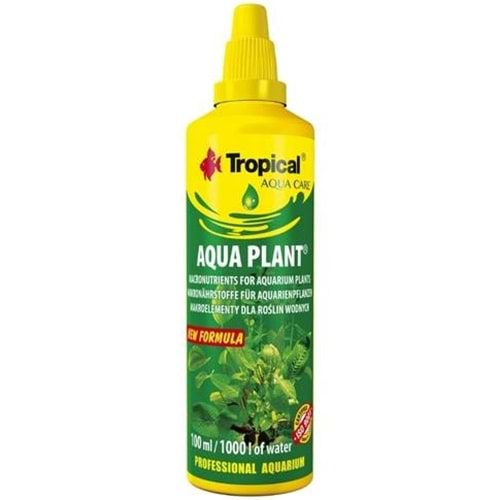TROPİCAL AQUA PLANT 100ML BİTKİ GÜBRESİ