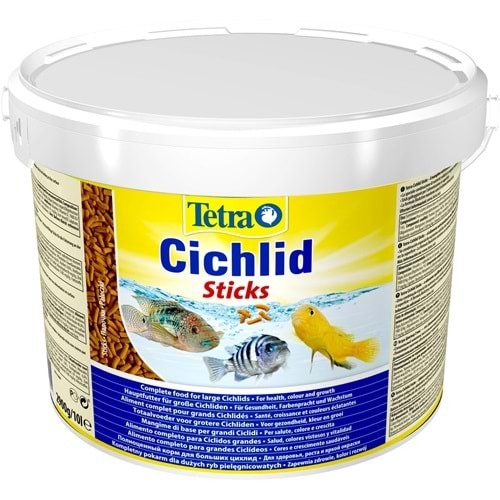 TETRA CİCHLİD STİCKS 10 LT KOVA