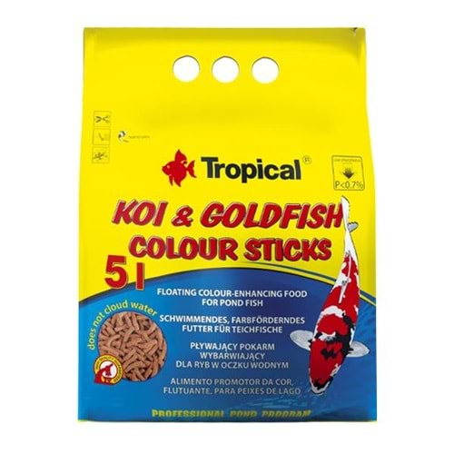 TROPİCAL KOİ&GOLDFİSH COLOUR STİCKS WOR.1000ML/90GR