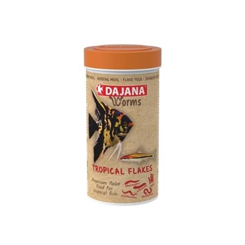 DAJANA WORMS TROPİCAL FLAKES 100 ML 18GR