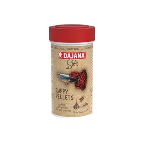 DAJANA GUPPY PELLETS SOFT 100 ML 50 GR
