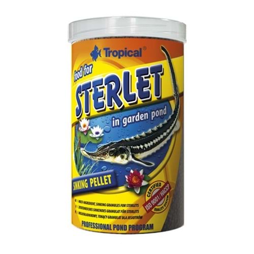 TROPİCAL FOOD FOR STERLET 1000ML/650GR