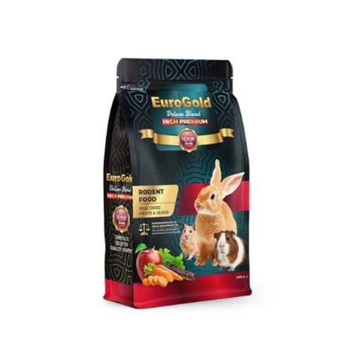 EUROGOLD DELUXE KEMİRGEN YEMİ 1000 GR