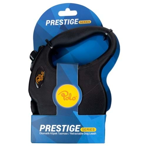 POLO PRESTİGE SİYAH OTO TASMA XS 3M/8KG