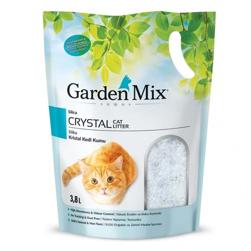 GARDENMİX SİLİCA KEDİ KUMU 1.4 KG 3.8 LT