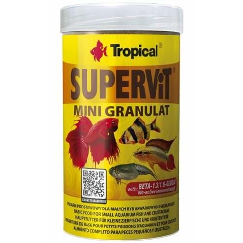 TROPİCAL SUPERVİT MİNİ GRANULAT 100ML/65GR
