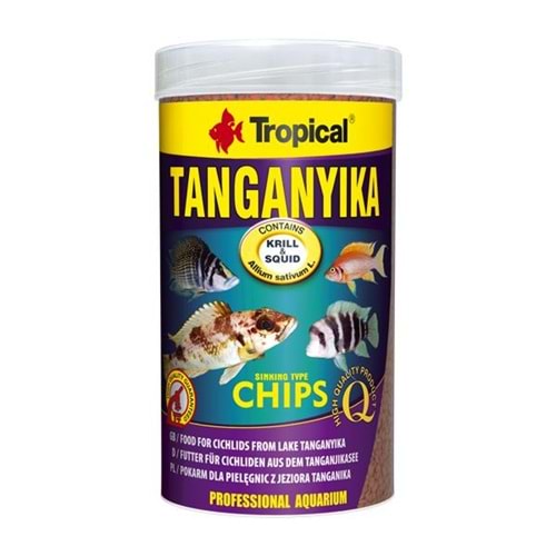 TROPİCAL TANGANYİKA CHİPS 5LT/2,6KG