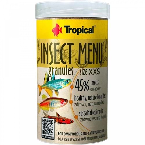 TROPİCAL INSECT MENU GRAN XXS 100ML/64GR