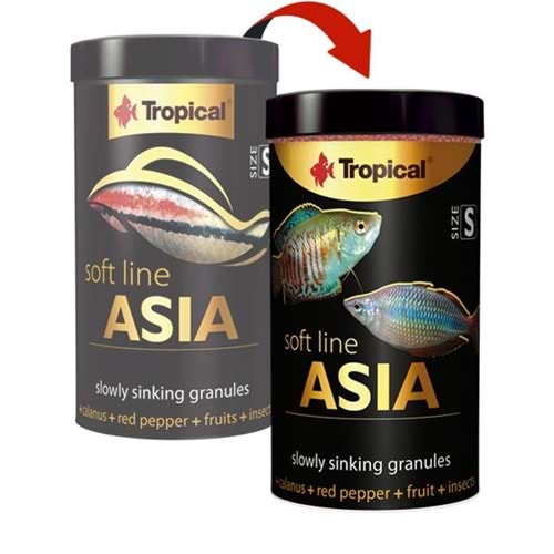 TROPİCAL SOFT LİNE ASİA SİZE S 250ML/125GR