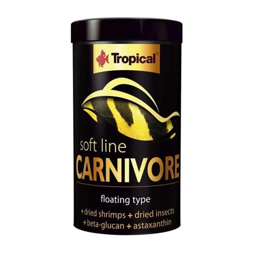 TROPİCAL SOFT LİNE CARNİVORE 1000ML/320GR
