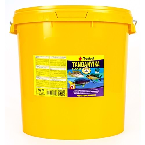 TROPİCAL TANGANYİKA FLAKES 21LT/4KG