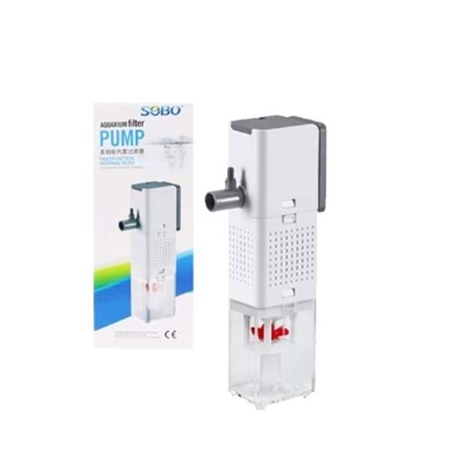SOBO İÇ FİLTRE YENİ NESİL BEYAZ 15 W 1000 LT/H