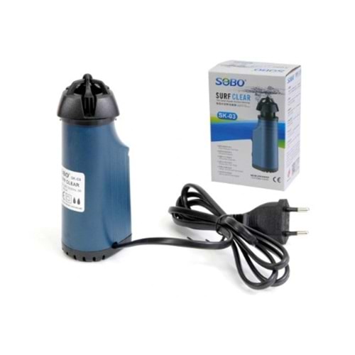 SOBO SK-03 YÜZEY TEMİZLEYİCİ FİLTRE 200 LT/H 3 W
