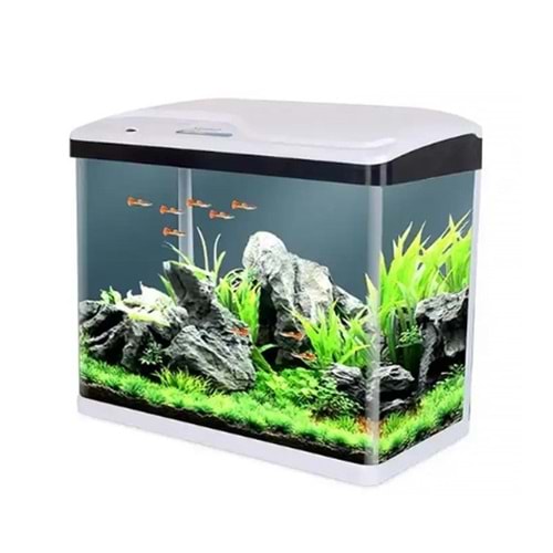 SOBO 600F-B AKVARYUM 60 X 23 X 55 CM BEYAZ