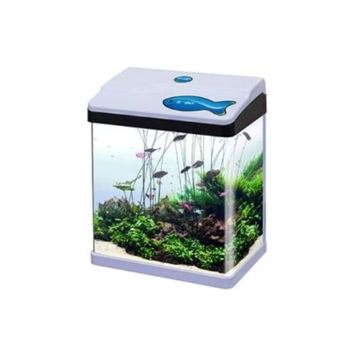 SOBO 720F-B AKVARYUM 28,5 X 19 X 34 CM BEYAZ