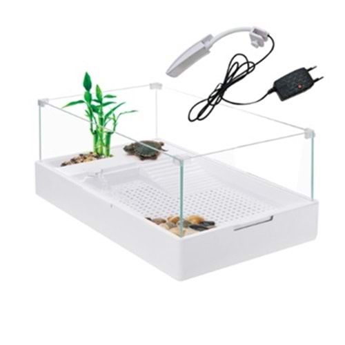 SOBO TA-500 CAM KAPLUMBAĞA BAHÇESİ FİLTRE-LAMBALI 50X31X25
