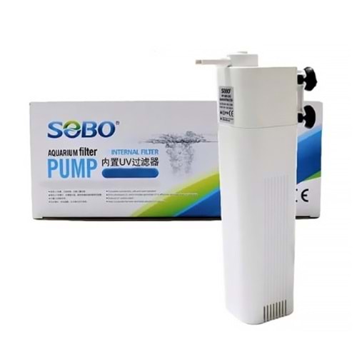 SOBO İÇ FİLTRE YENİ NESİL BEYAZ 12W 500 LT/H
