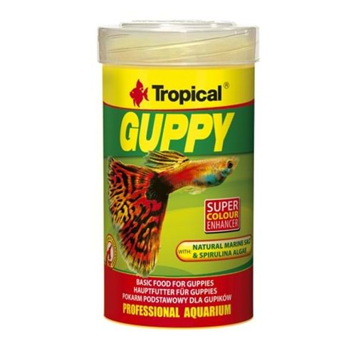 TROPİCAL GUPPY 250ML/50GR