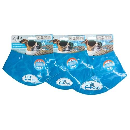 AFP CHİLL OUT - SOĞUTUCU KÖPEK BANDANA L (44-52 CM)