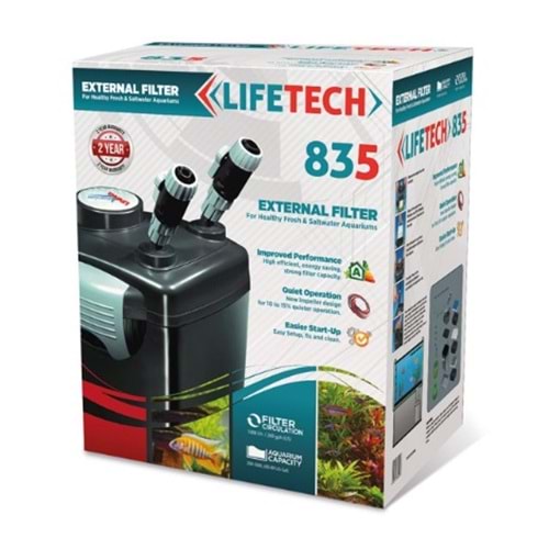 LIFE TECH 835 DIŞ FİLTRE 1000 L/H