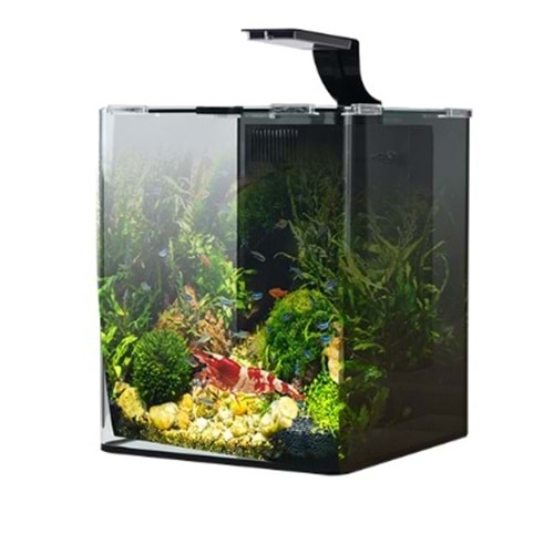 ANUBİAS SHRİMP NANO AKVARYUM SET SİYAH 29 X 29 X 35 CM