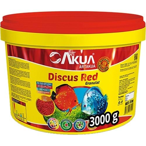 ARTAKUA DİSCUS RED 3 KG KOVA