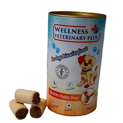 WELLNESS VETERİNARY PLUS KÖPEK ÖDÜL BİSKÜVİSİ 150 GR