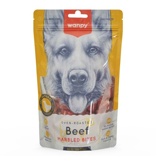 WANPY MARBLED KÖPEK ÖDÜL ET PARÇALARI 100 GR MA-15S